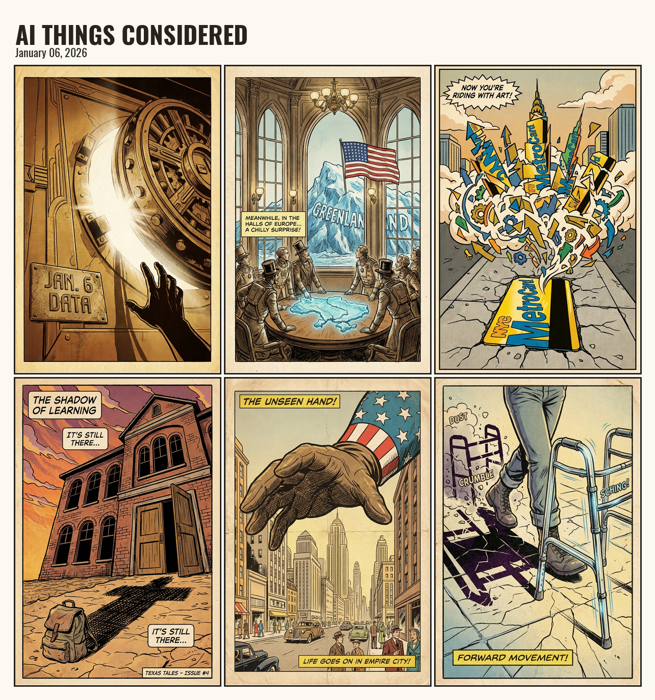 AI Things Considered - Daily Comic